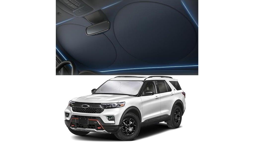foldable windshield sun shade