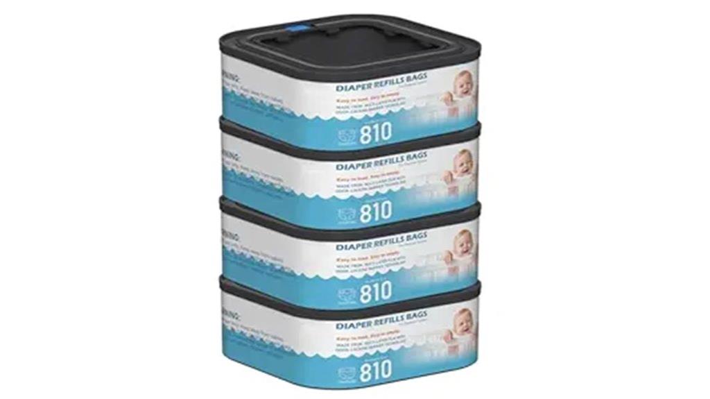 four pack diaper refills