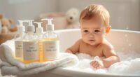gentle baby body washes