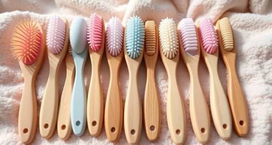 gentle baby cradle cap brushes