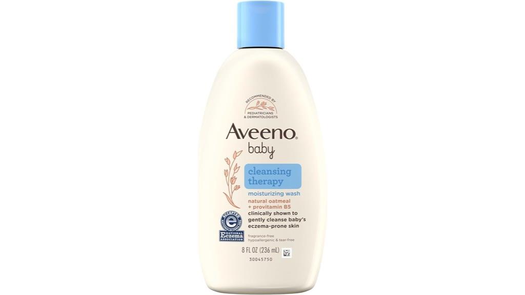 gentle baby oatmeal wash