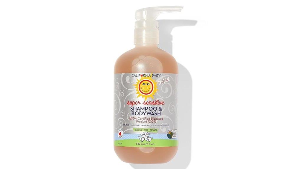 gentle hypoallergenic baby wash