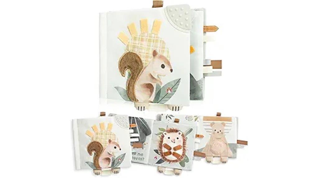 gentle sensory soft book