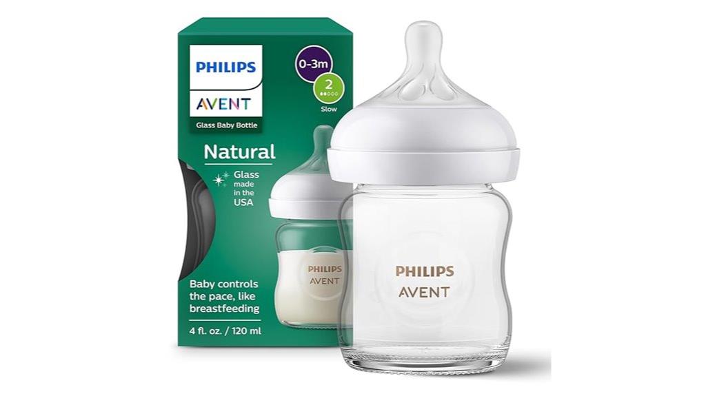 glass baby bottle 4oz