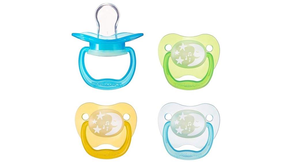 glow in dark baby pacifiers