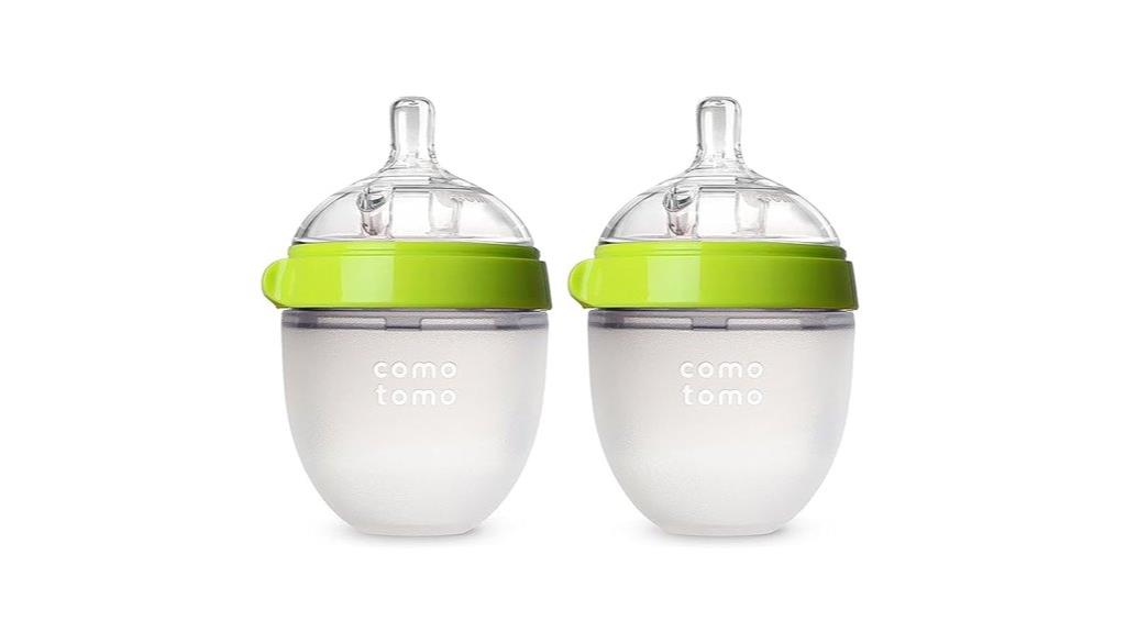 green comotomo baby bottles