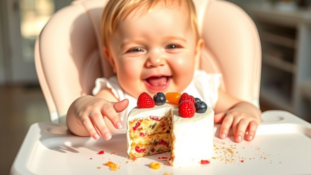 healthy baby s first cake