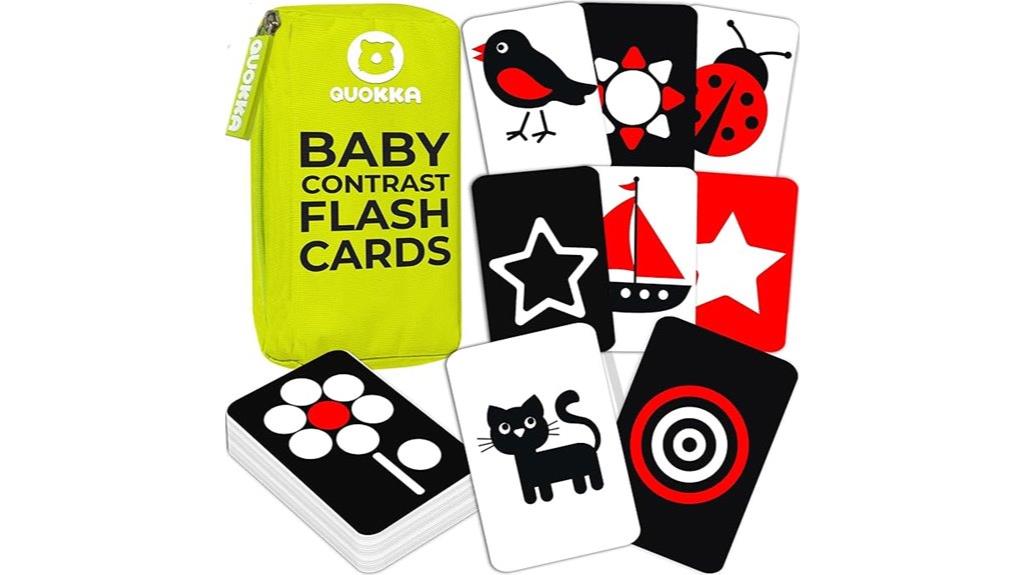 high contrast baby flash cards