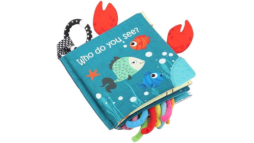infant fish cloth books