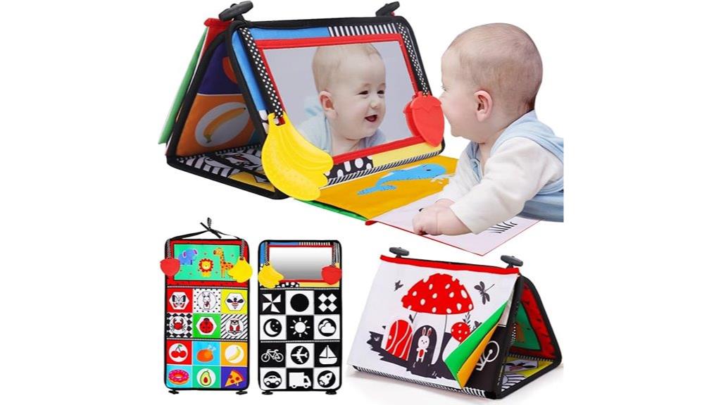 infant tummy time mirror