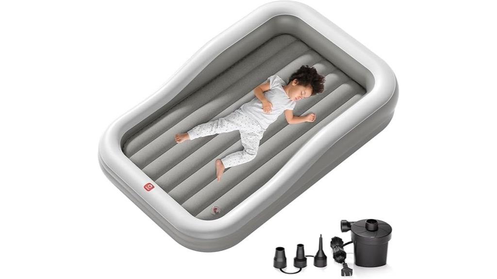 inflatable toddler travel bed
