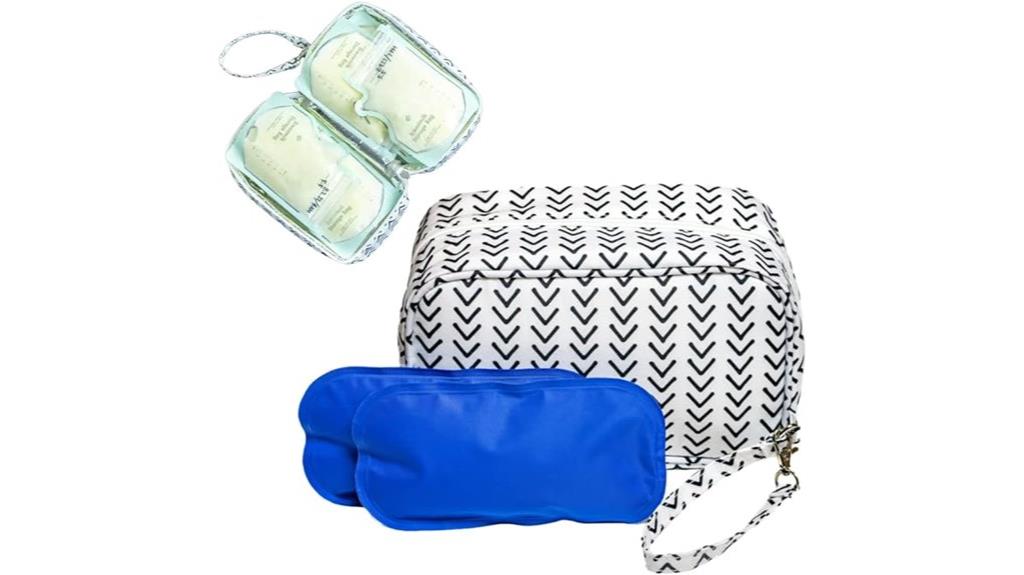 insulated breastmilk storage bag