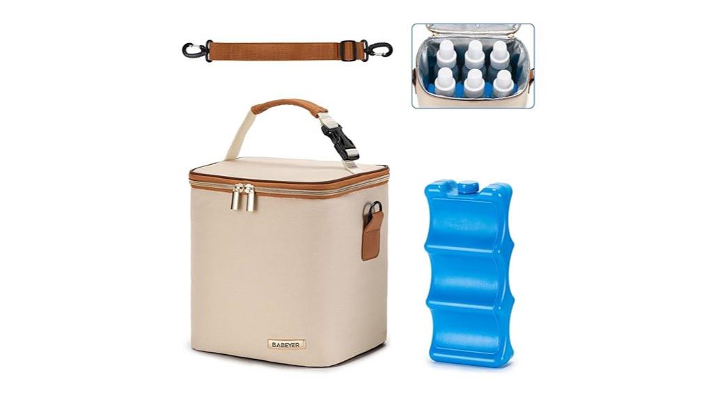 insulated milk storage bag