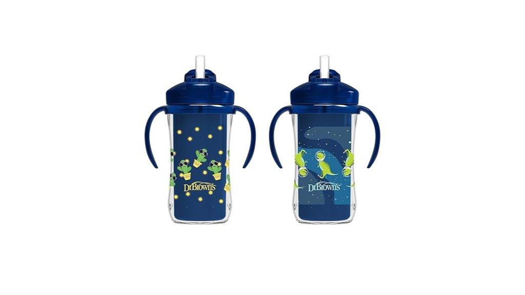 insulated sippy cup set