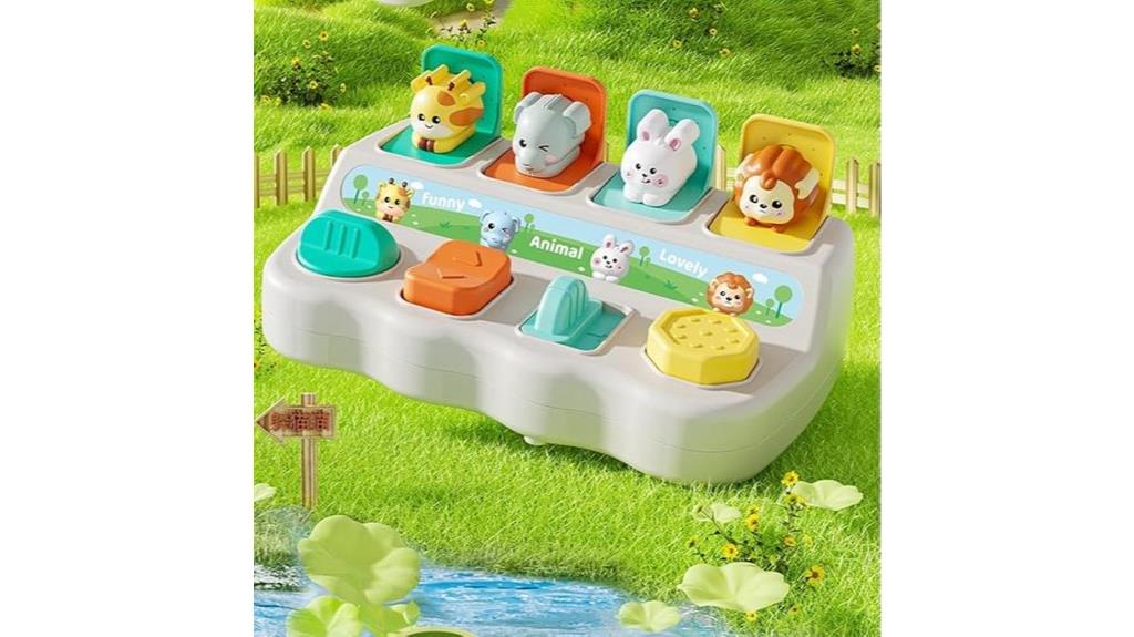 interactive animal toy center