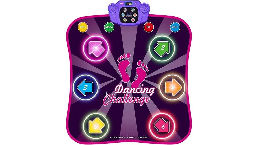 interactive light up dance mat