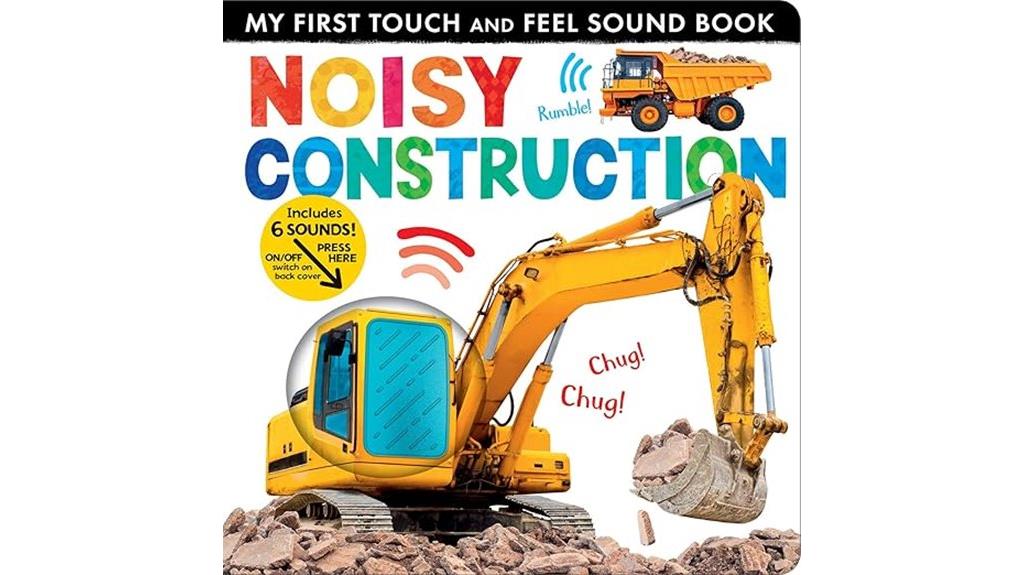 interactive noisy construction book