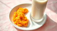 introducing solids alongside milk