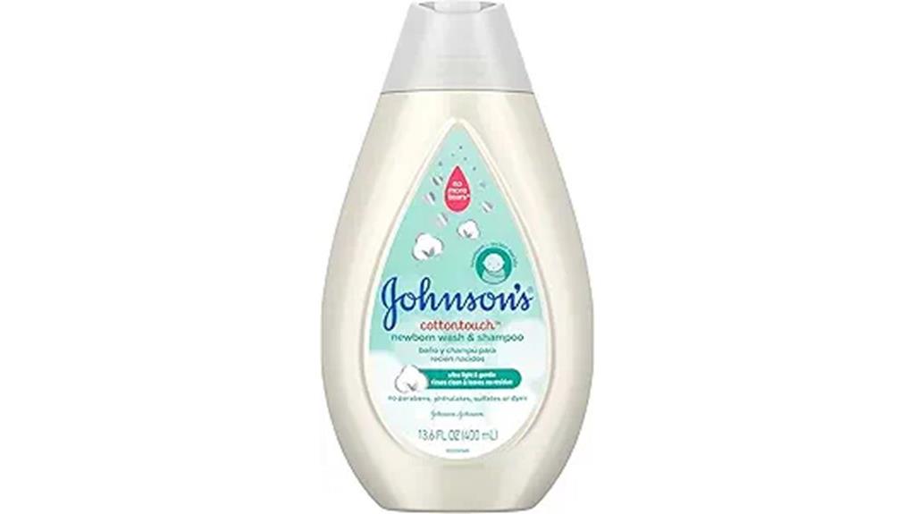 johnson s cottontouch baby wash