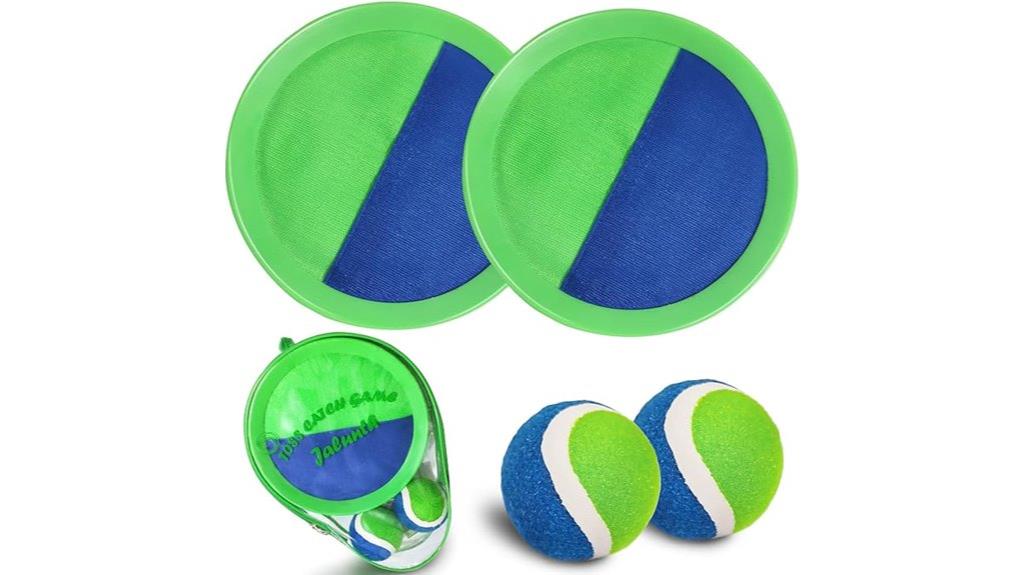kids and adults ball catch set