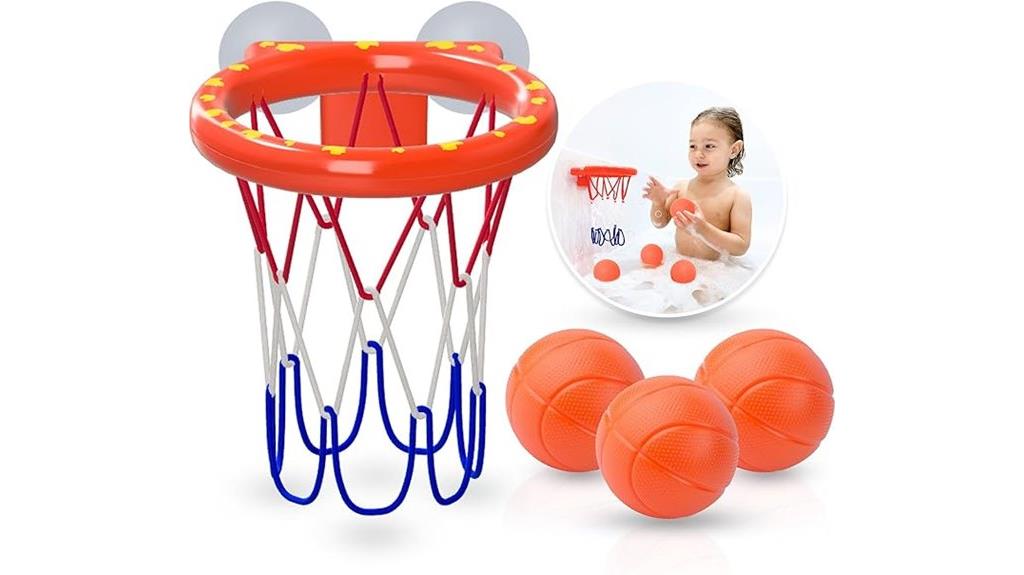 kids bathtub basketball hoop
