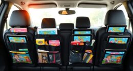 kids car organizer with tablet