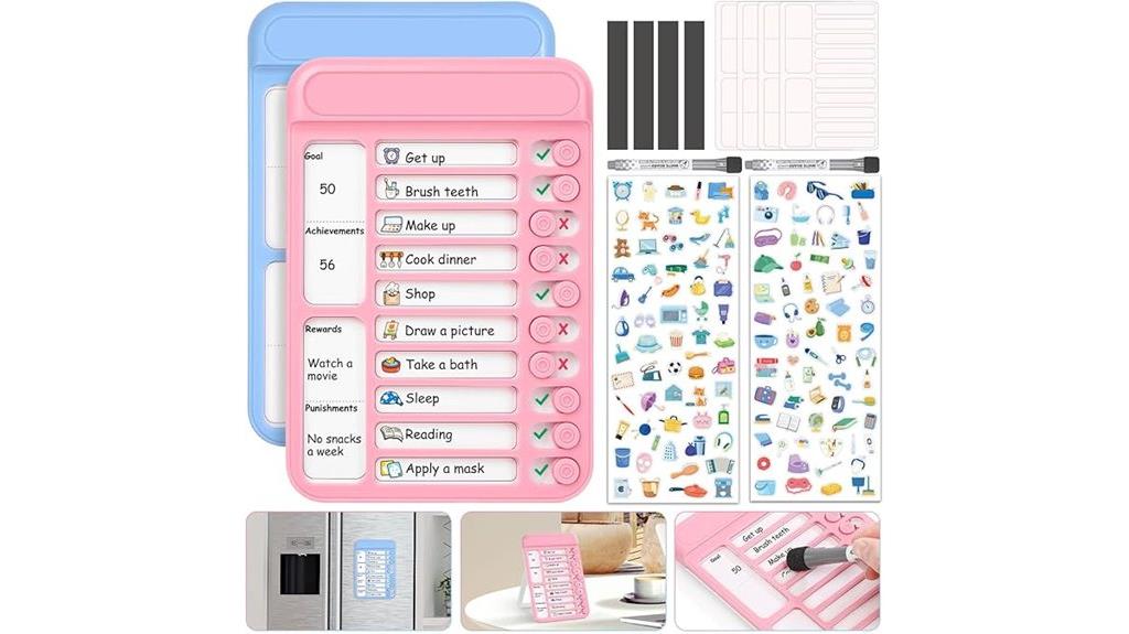 kids dry erase chore chart