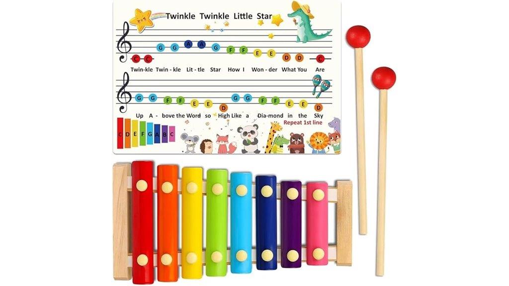 kids toddler xylophone musical instrument