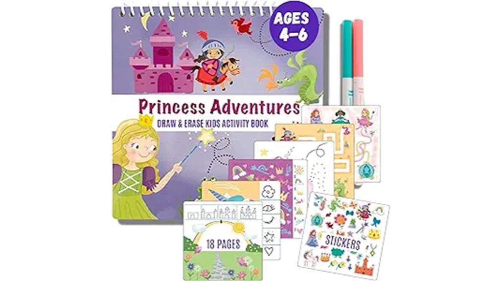 kids travel activity book