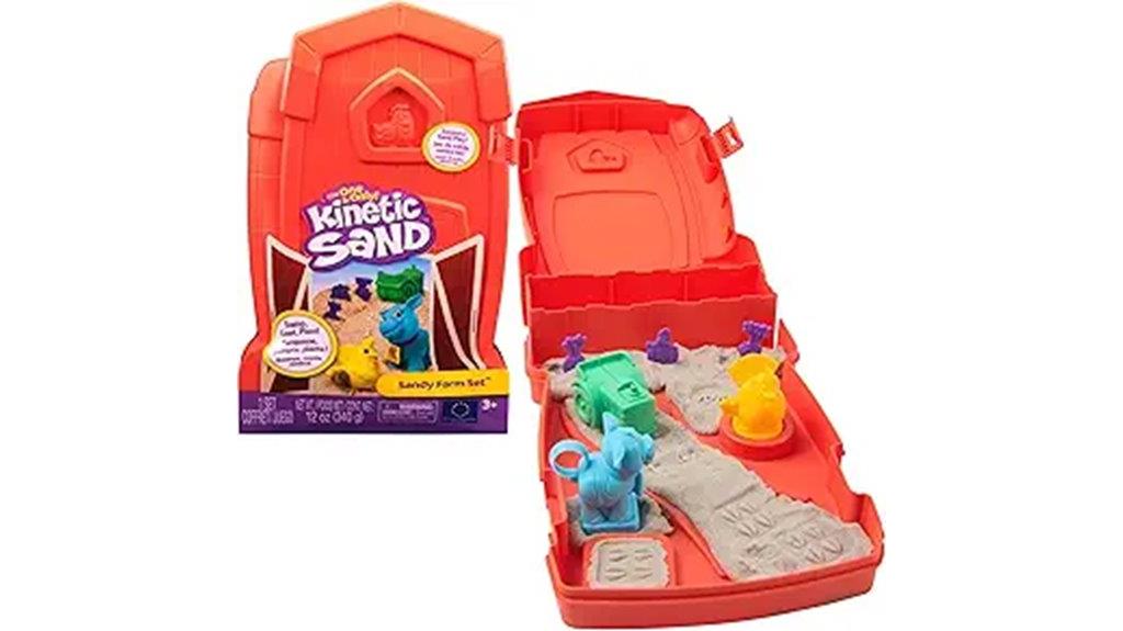 kinetic sand farm molds