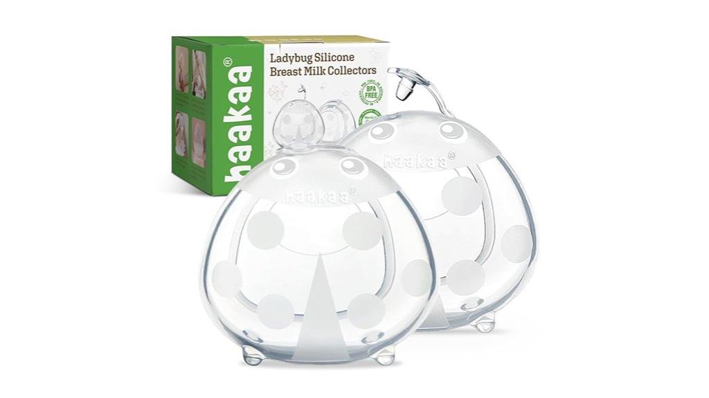 ladybug milk collector set