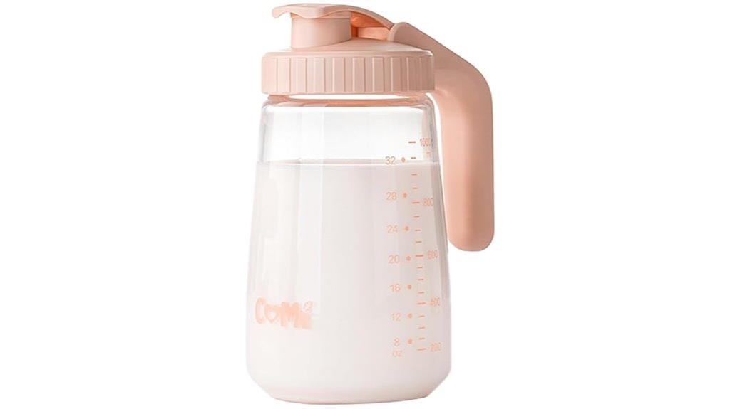 large 34oz milk pitcher