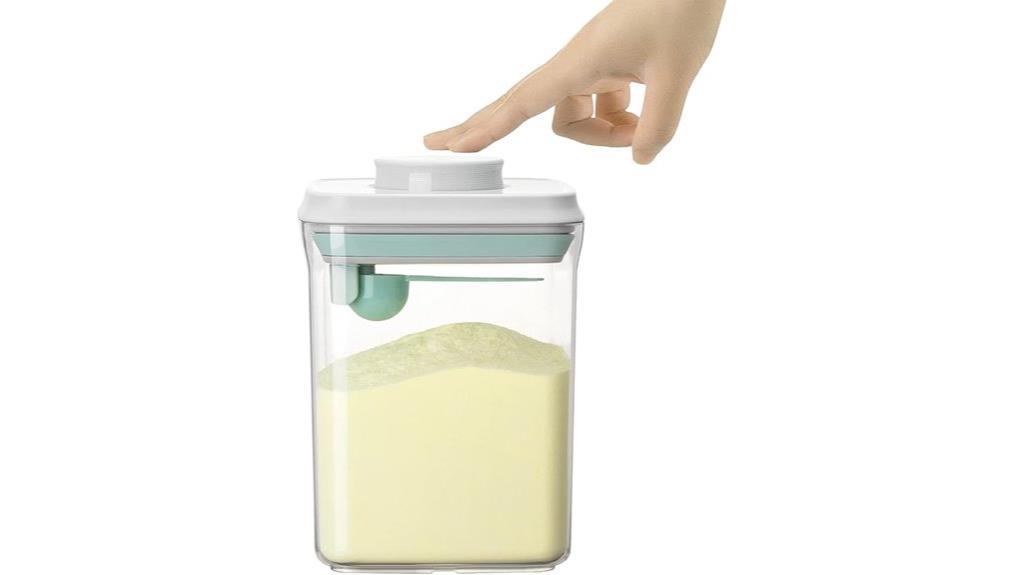 large airtight milk powder container