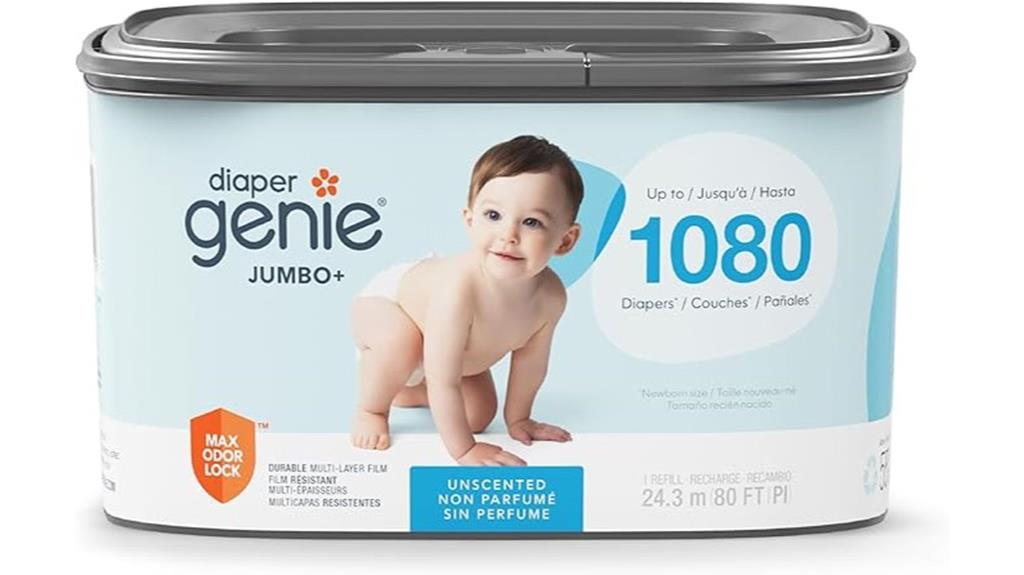 large capacity diaper refill