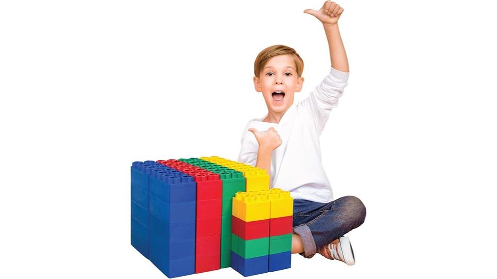 large indoor outdoor building blocks