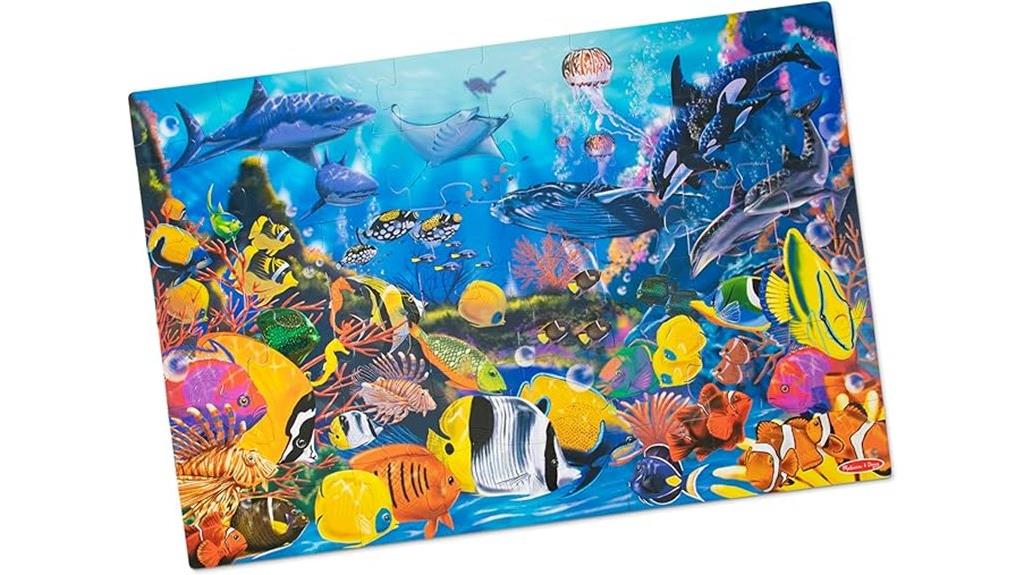 large underwater ocean puzzle