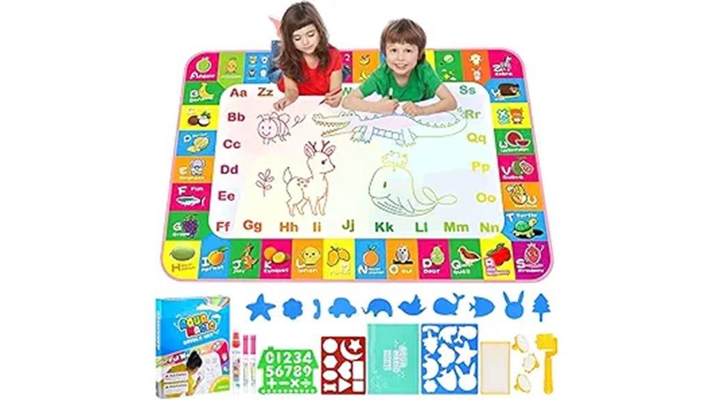 large water drawing mat