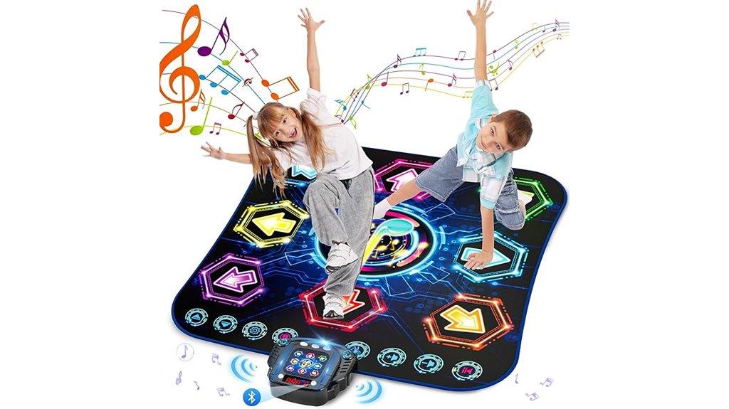 light up bluetooth dance mat