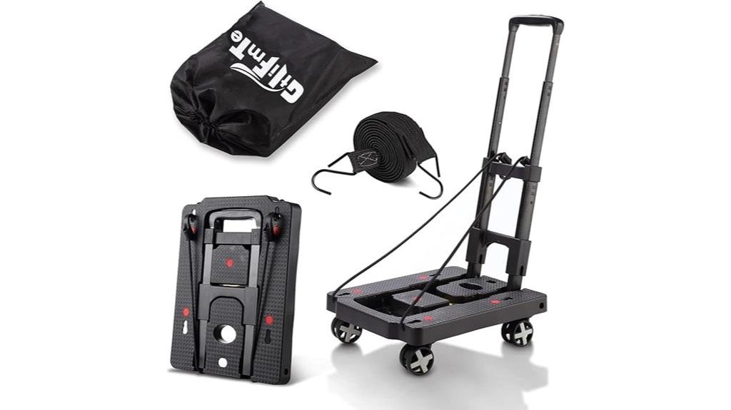 lightweight collapsible hand truck