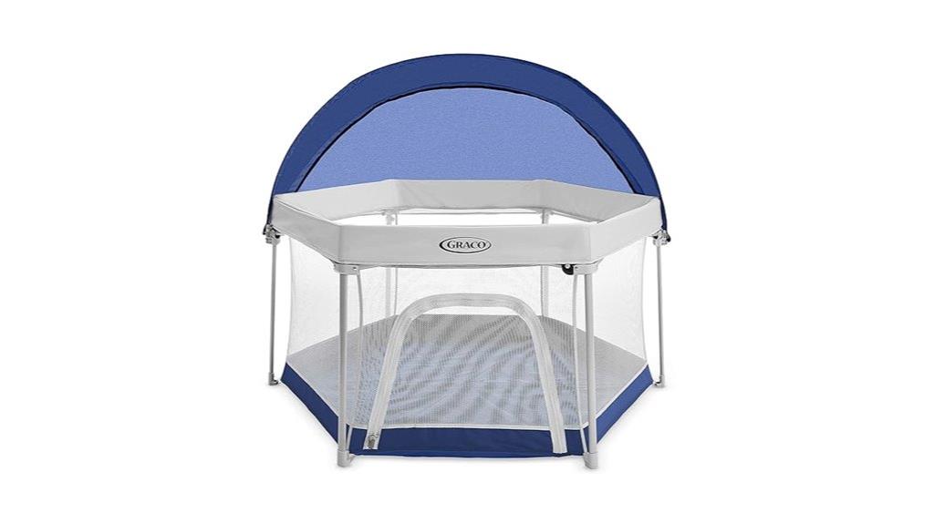 lightweight portable playard
