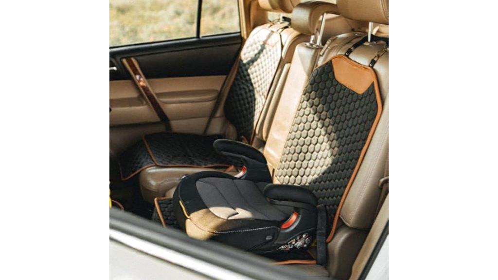 luxury leather seat protector