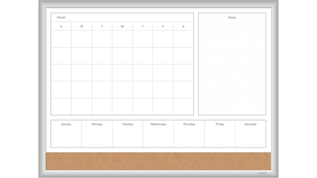 magnetic 4 in 1 calendar