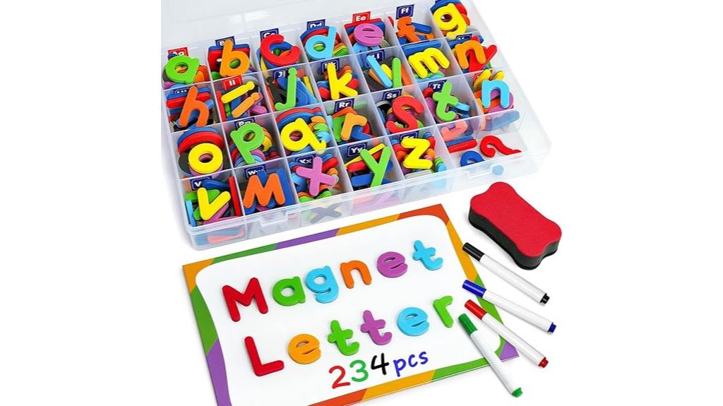 magnetic foam letter set