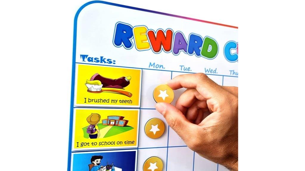 magnetic reward chart for kids