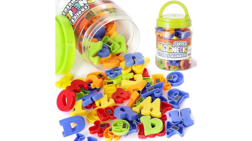 magnetic toddler letter set