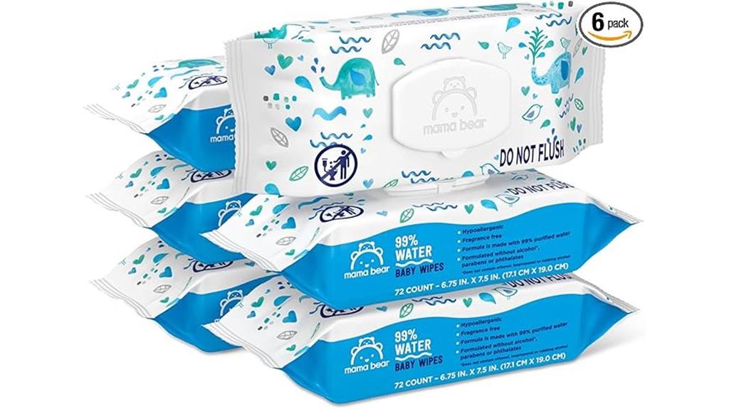 mama bear water wipes