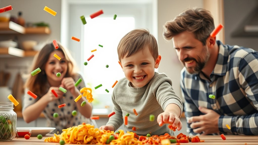 managing mealtime food throwing