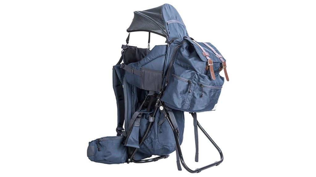 marine blue child carrier