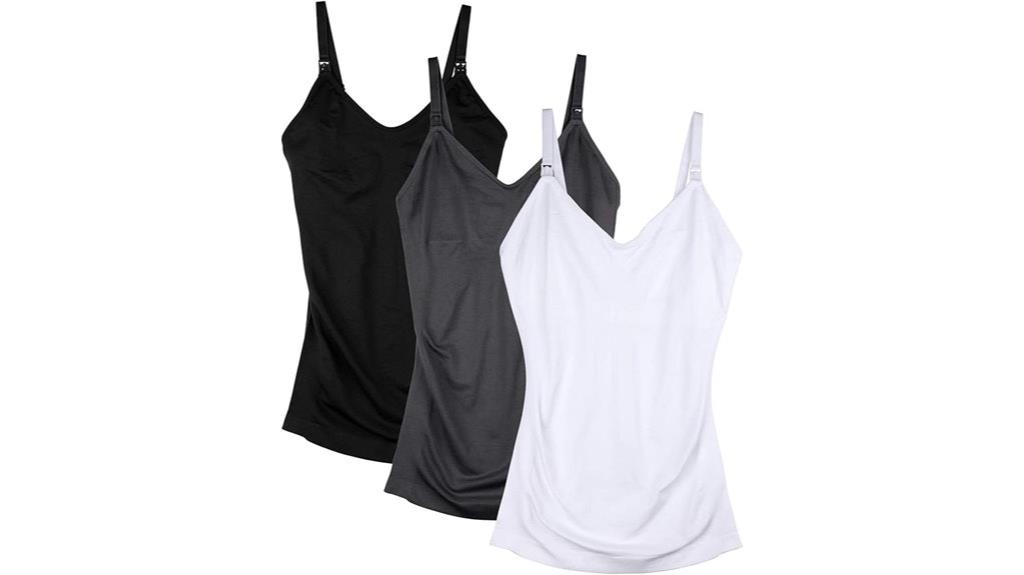 maternity nursing tank cami