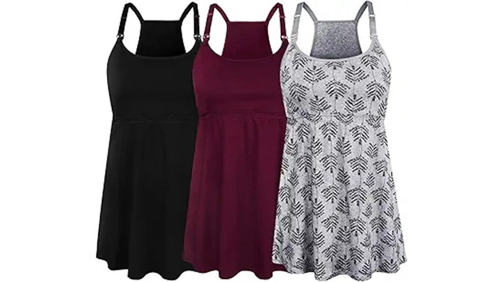 maternity nursing tank set